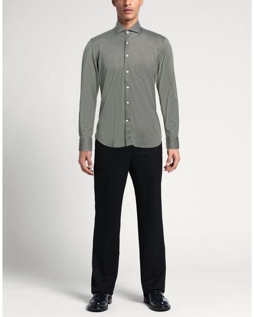 Camicia di Sonrisa in Gray da Uomo
