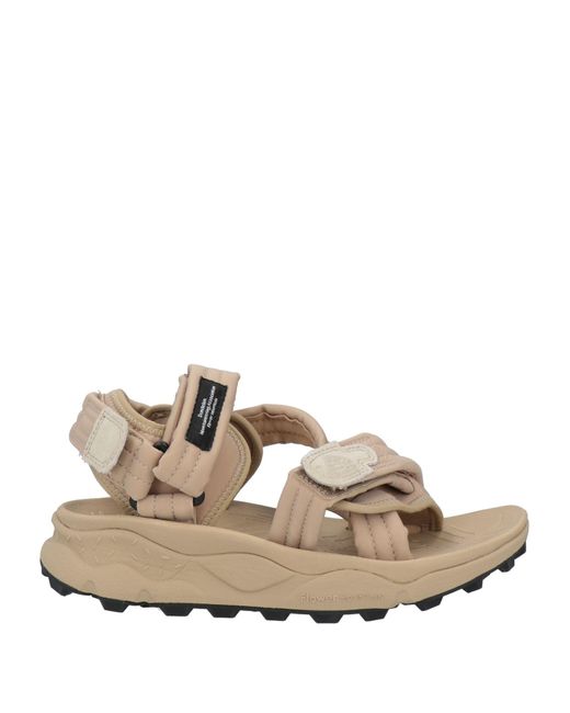Flower Mountain Natural Sandals