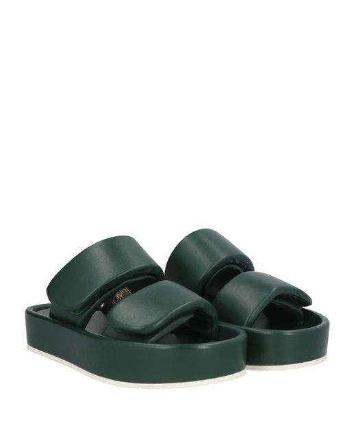 Dries Van Noten Green Sandals