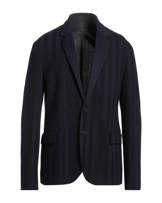 Missoni Blue Blazer Cotton, Viscose for men