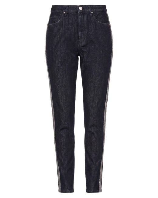 Jacob Cohen Blue Jeans Cotton, Viscose, Polyester