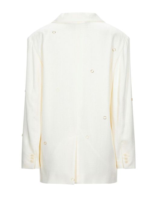 Jacquemus White Blazer Viscose
