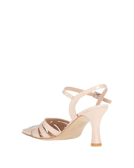 Zinda Pink Blush Pumps Leather