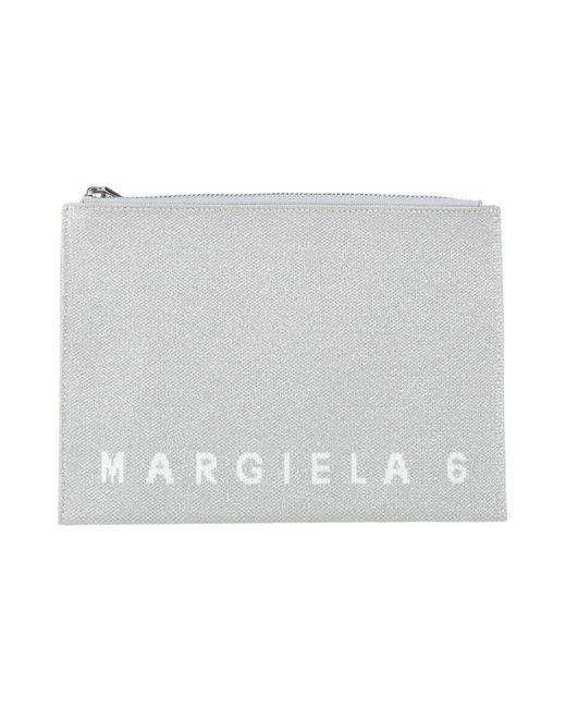 Borsa A Mano di MM6 by Maison Martin Margiela in Gray