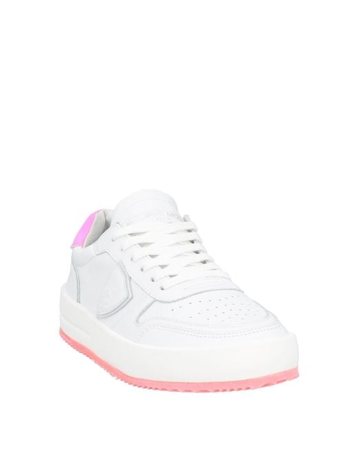 Philippe Model White Sneakers
