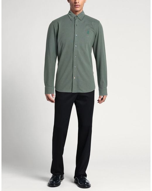 Camisa Psycho Bunny de hombre de color Green