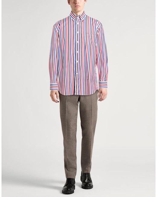 Paul & Shark Red Shirt Cotton for men