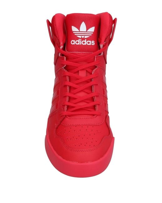 adidas Originals High-tops & Sneakers in Red | Lyst