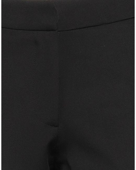 Gaelle Paris Black Pants Polyester, Elastane