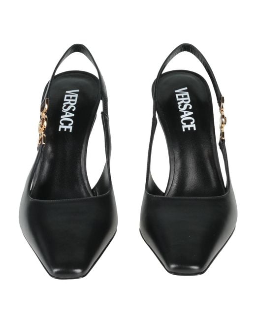 Versace Black Pumps