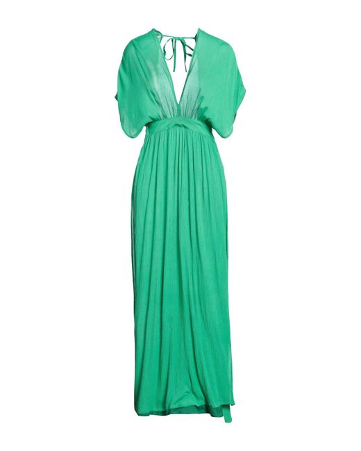NA-KD Green Maxi Dress