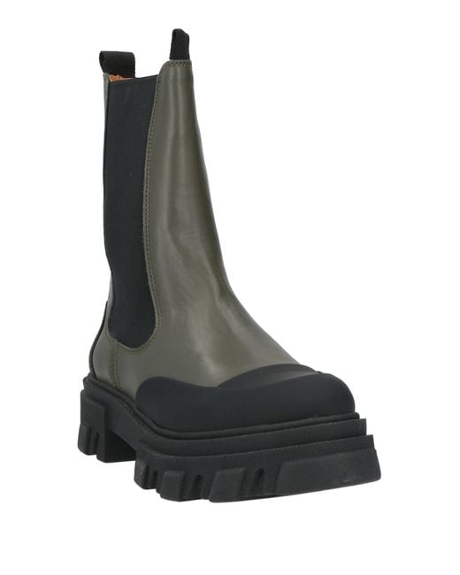 Ganni Black Ankle Boots