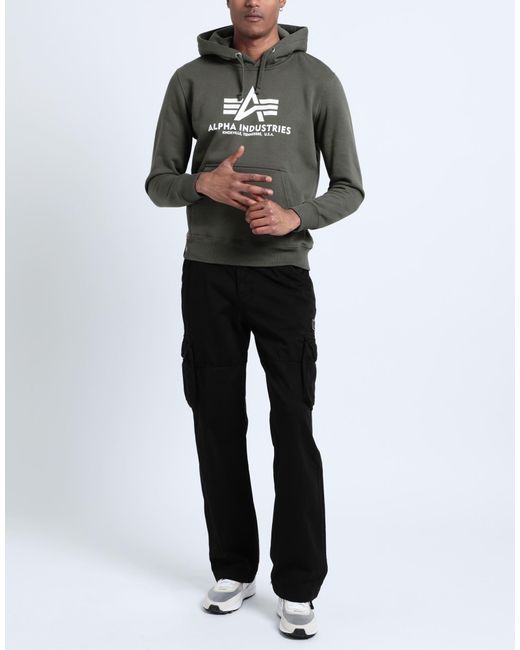 Alpha Industries Black Trouser for men