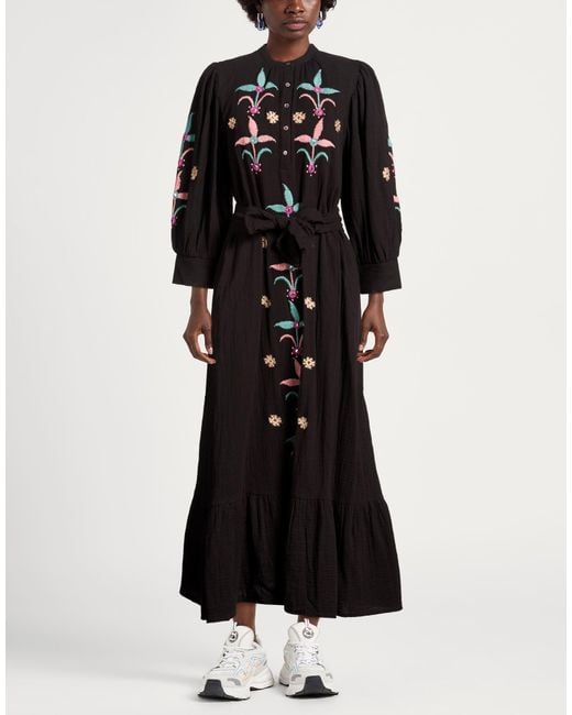 Antik Batik Black Maxi Dress