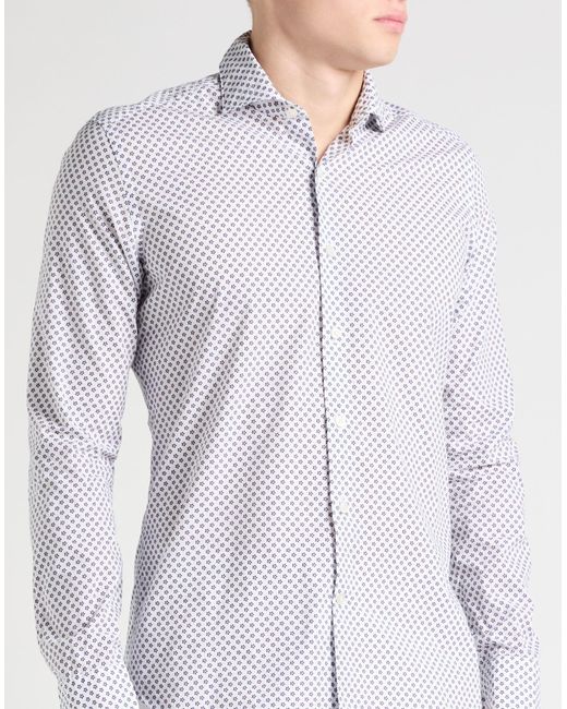 Ghirardelli White Washed Shirt Cotton for men