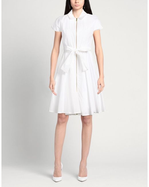 Max & Moi White Midi Dress