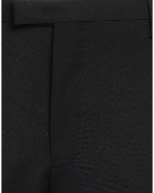 PT Torino Black Pants Virgin Wool, Elastane for men