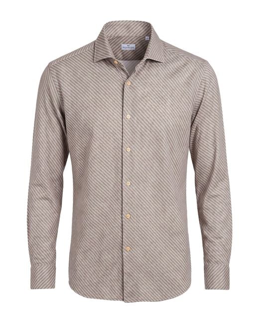 Camisa Sonrisa de hombre de color Gray