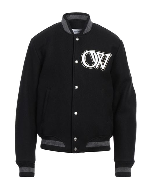 Off-White c/o Virgil Abloh Black Jacket for men