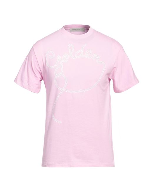 Camiseta Golden Goose Deluxe Brand de hombre de color Pink