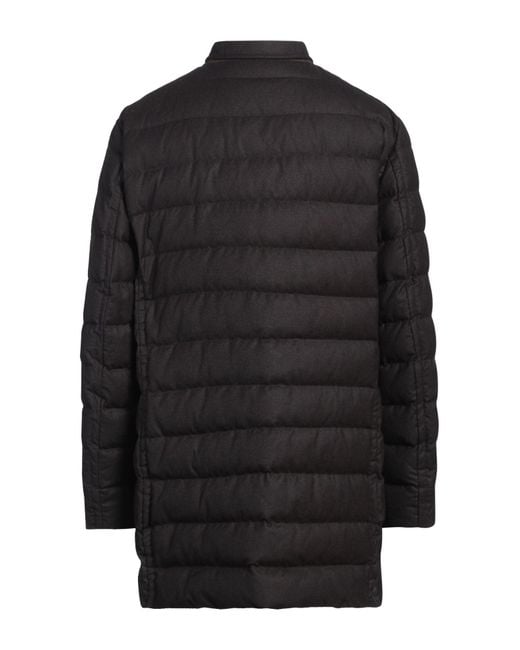 Moorer Black Puffer Virgin Wool for men