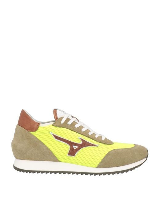 Mizuno Yellow Sneakers for men