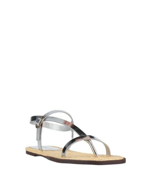 Farm Rio White Thong Sandal