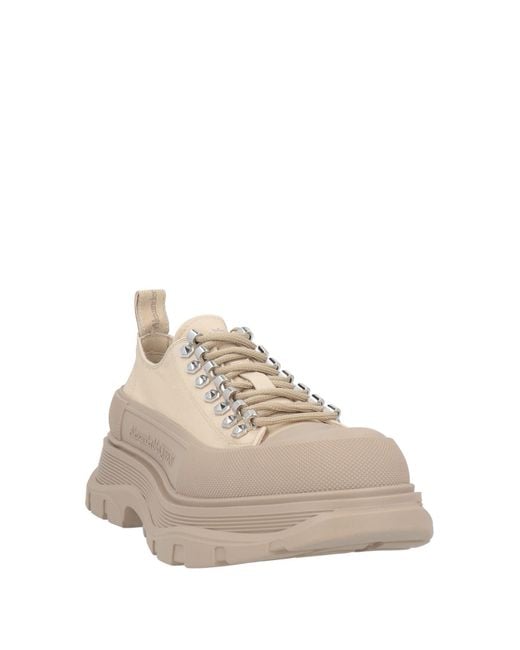 McQueen Natural Sneakers for men