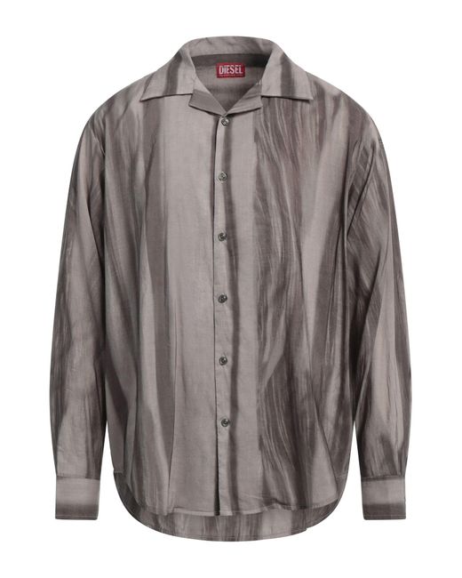 DIESEL Gray Shirt for men