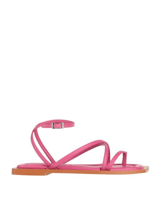Angel Alarcon Pink Thong Sandal