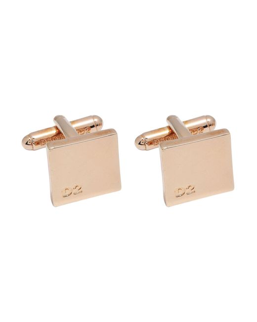 DSquared² Natural Cufflinks And Tie Clips for men