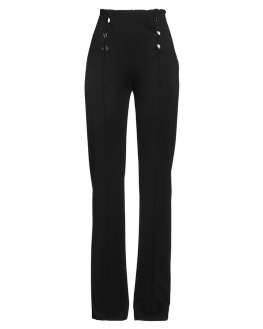 Caractere Black Pants Viscose, Polyamide, Elastane