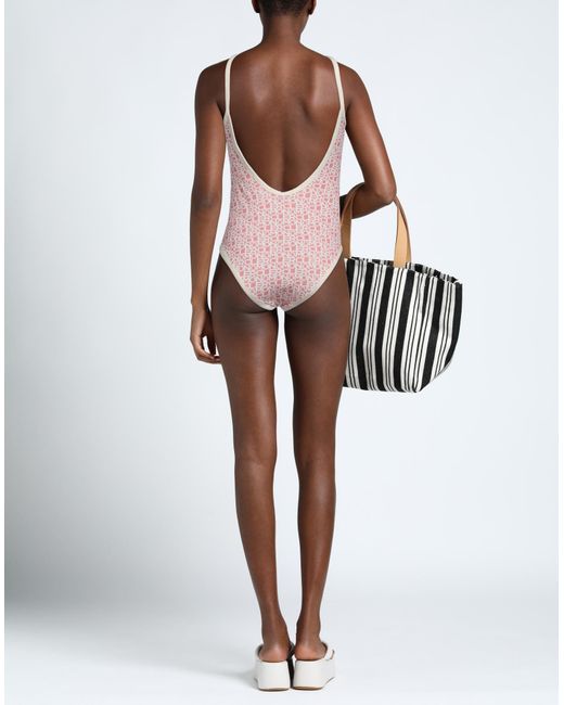 Moncler Pink One-piece Swimsuit