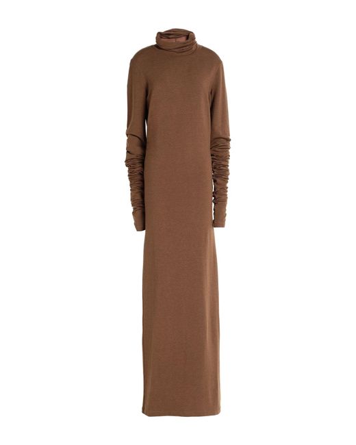 Lemaire Brown Maxi Dress