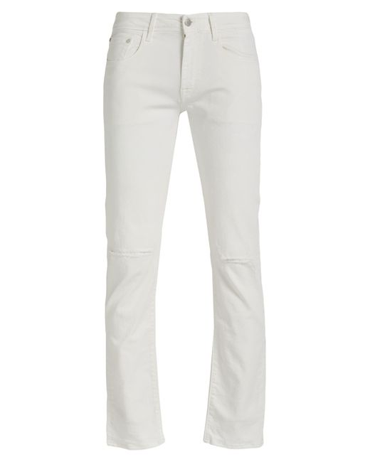 CYCLE White Jeans Cotton, Elastomultiester, Elastane for men