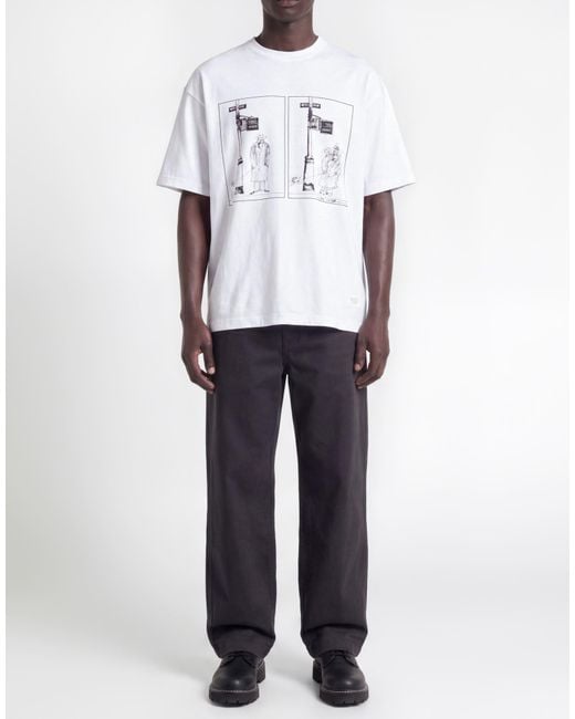 Comme des Garçons White Homme T-Shirt Cotton for men