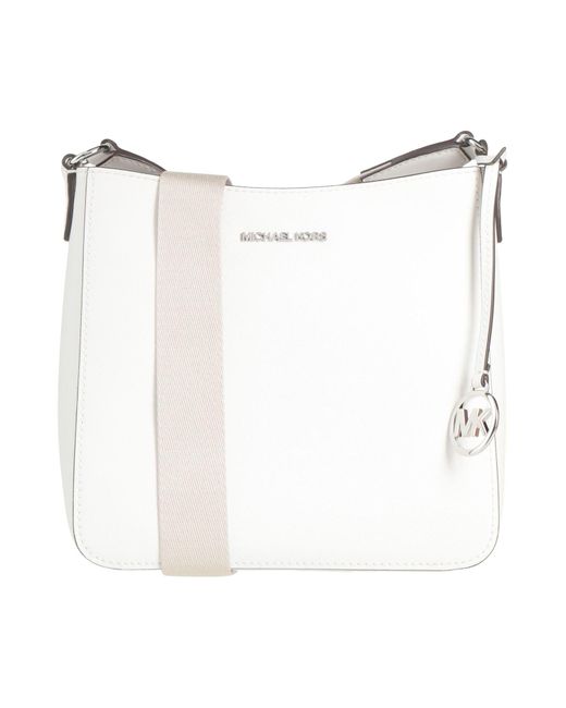 MICHAEL Michael Kors White Cross-Body Bag