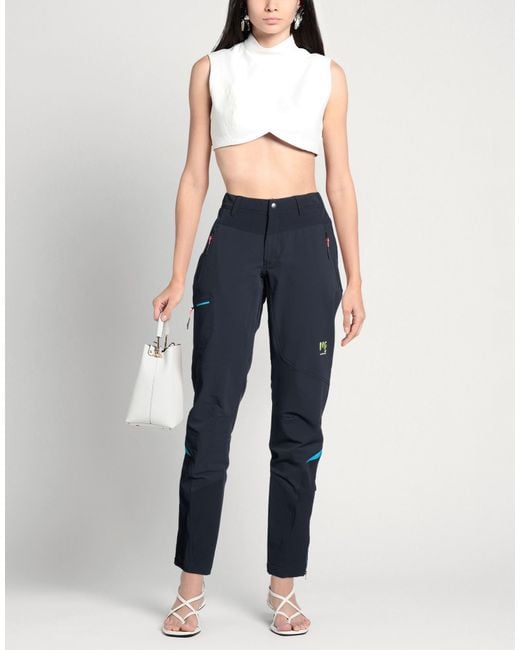 Karpos Blue Midnight Pants Polyamide, Elastane