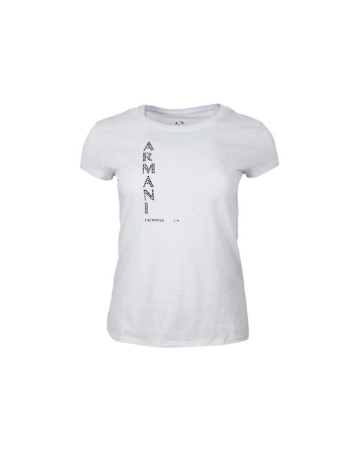 Armani Exchange White T-shirts