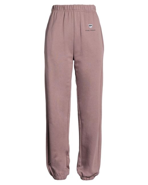 Chiara Ferragni Purple Pants