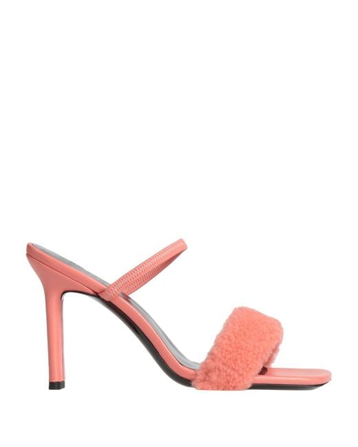 By Far Pink Sandals