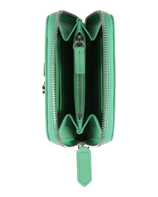 DSquared² Green Wallet Leather