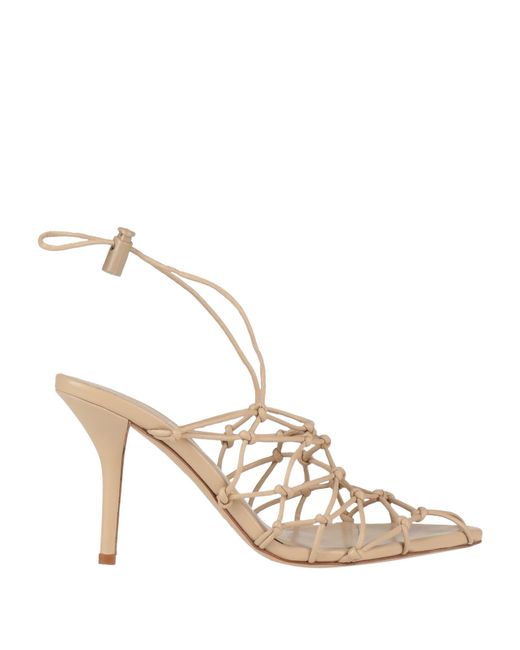 Gia Borghini Natural Sandals