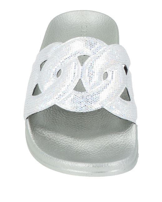 Casadei White Sandals