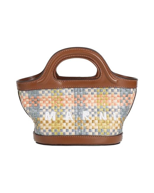 Borsa A Mano di Marni in Brown