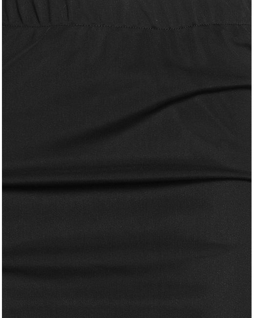 Motel Black Maxi Skirt Polyester, Elastane