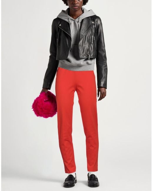 MEIMEIJ Red Leggings