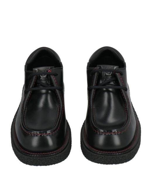 Ferragamo Black Lace-Up Shoes for men