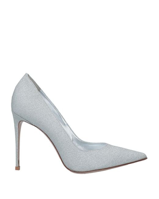 Le Silla White Pumps