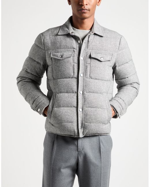 Eleventy Gray Puffer for men